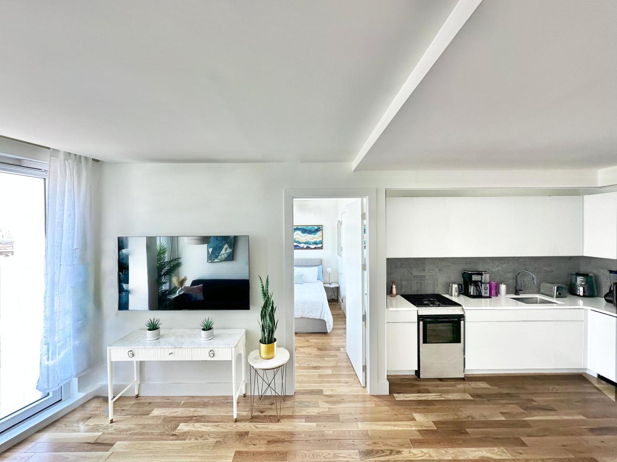 Pangsapuri Large One Bedroom - Massive Private Terrace - Luxury Building - Williamsburg - Greenpoint
